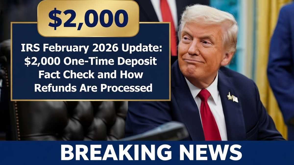 February 2026 IRS Deposit