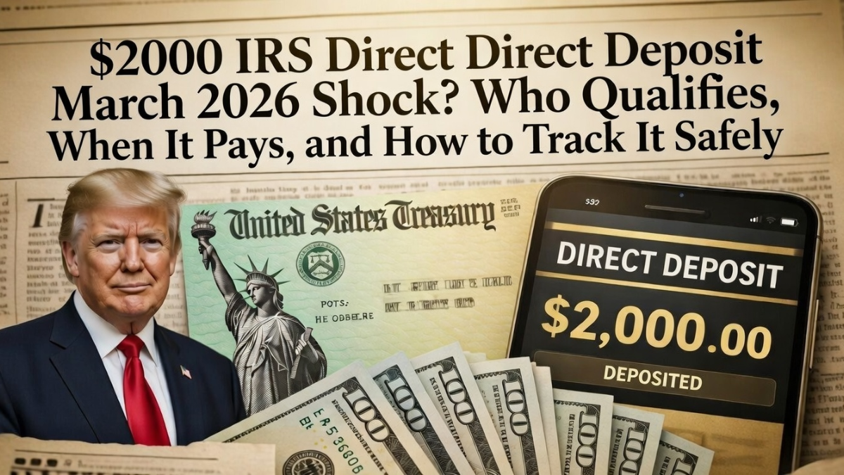IRS direct deposit March 2026