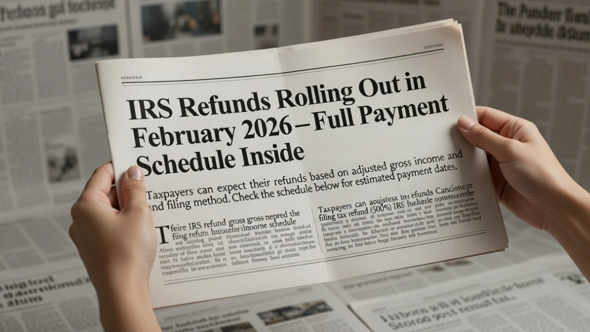IRS refund February 2026